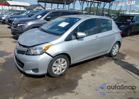 2012 Toyota Yaris Le from USA, damaged, VIN JTDKTUD31CD521804
